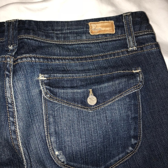 PAIGE Denim 'Pico' Flap Pocket Stretch Jeans - Picture 6 of 8